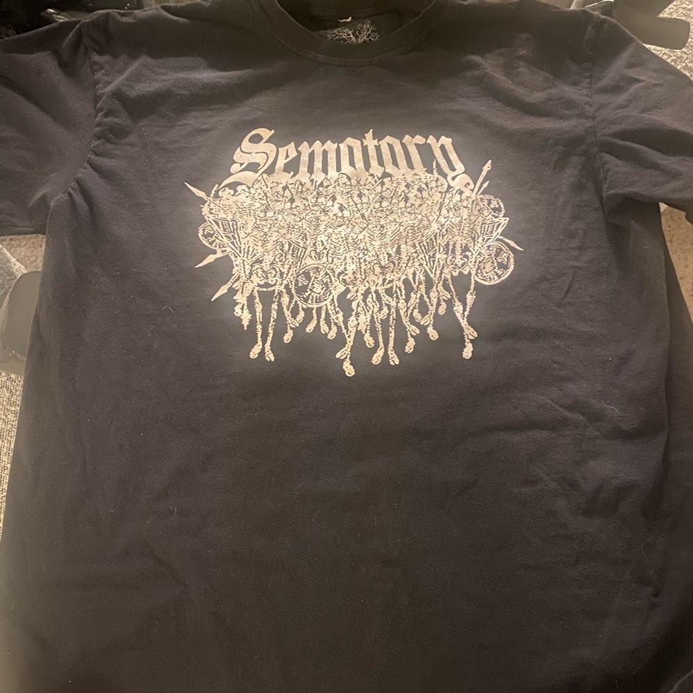Sematary graveman logo shirt